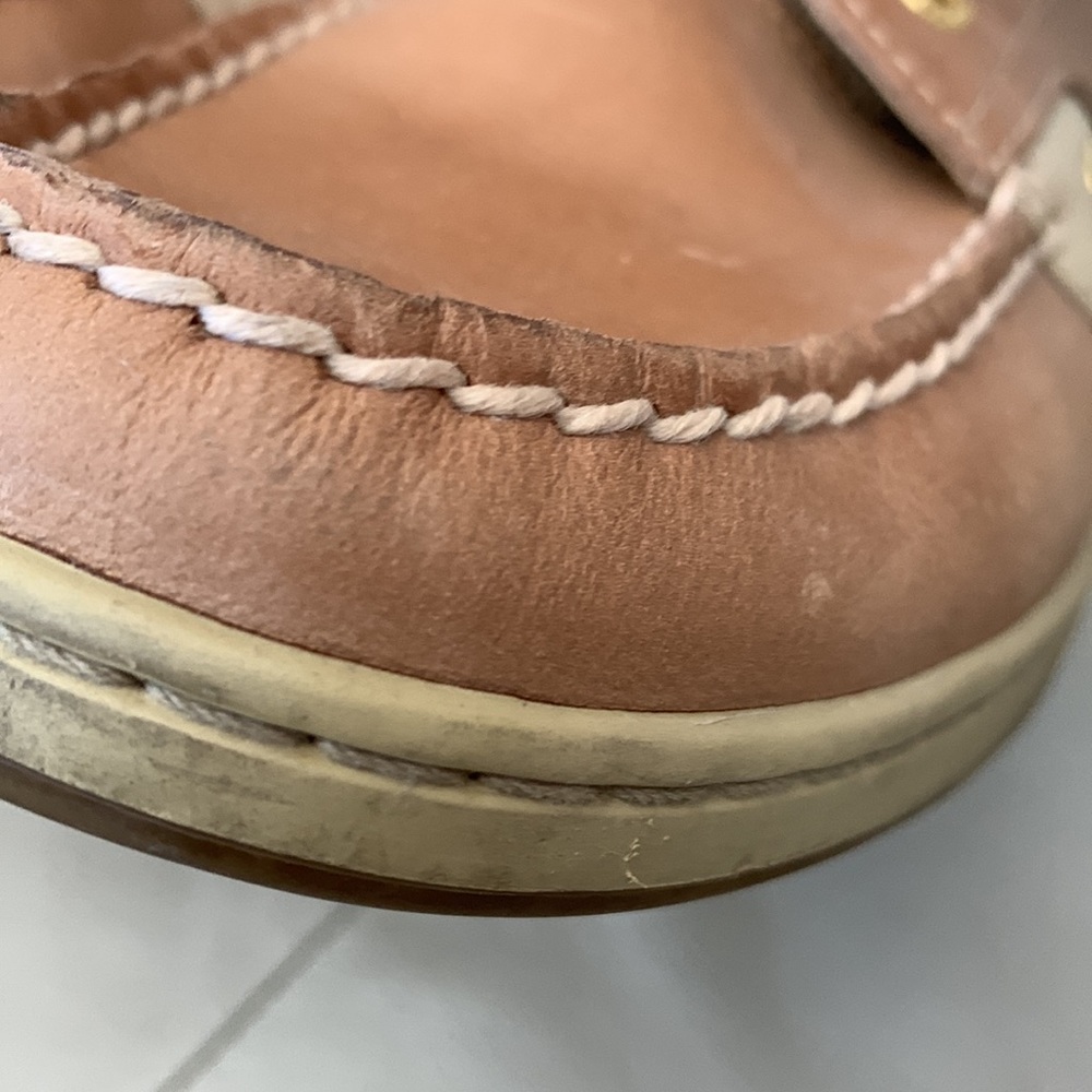 Sperry Top-Sider Bluefish Tie-Free Boat Shoe, Linen - Picture 11 of 11